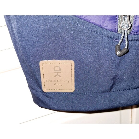 Little Donkey Andy Mens Quilted Insulated Outdoor Puffer Vest XXL Blue/Orange - Picture 4 of 11